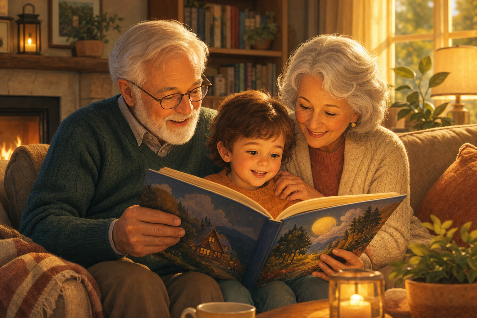 Grootouders als boekenhelden: het cadeau van opa en oma