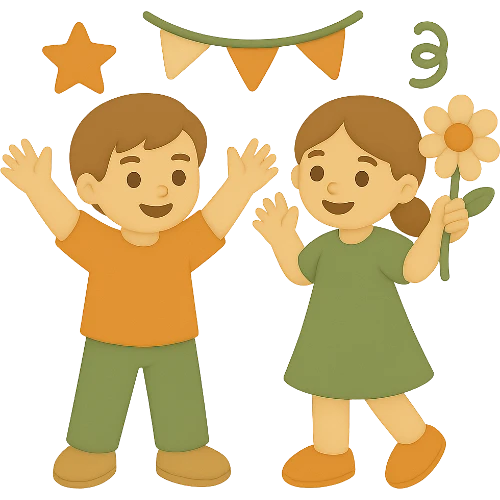 Een gepersonaliseerd kinderboek over Kinderdag vol magie