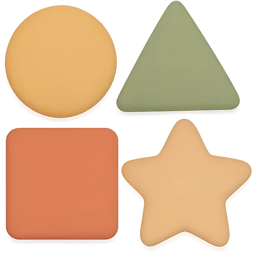 Een gepersonaliseerd kinderboek over vormen en kleuren vol magie