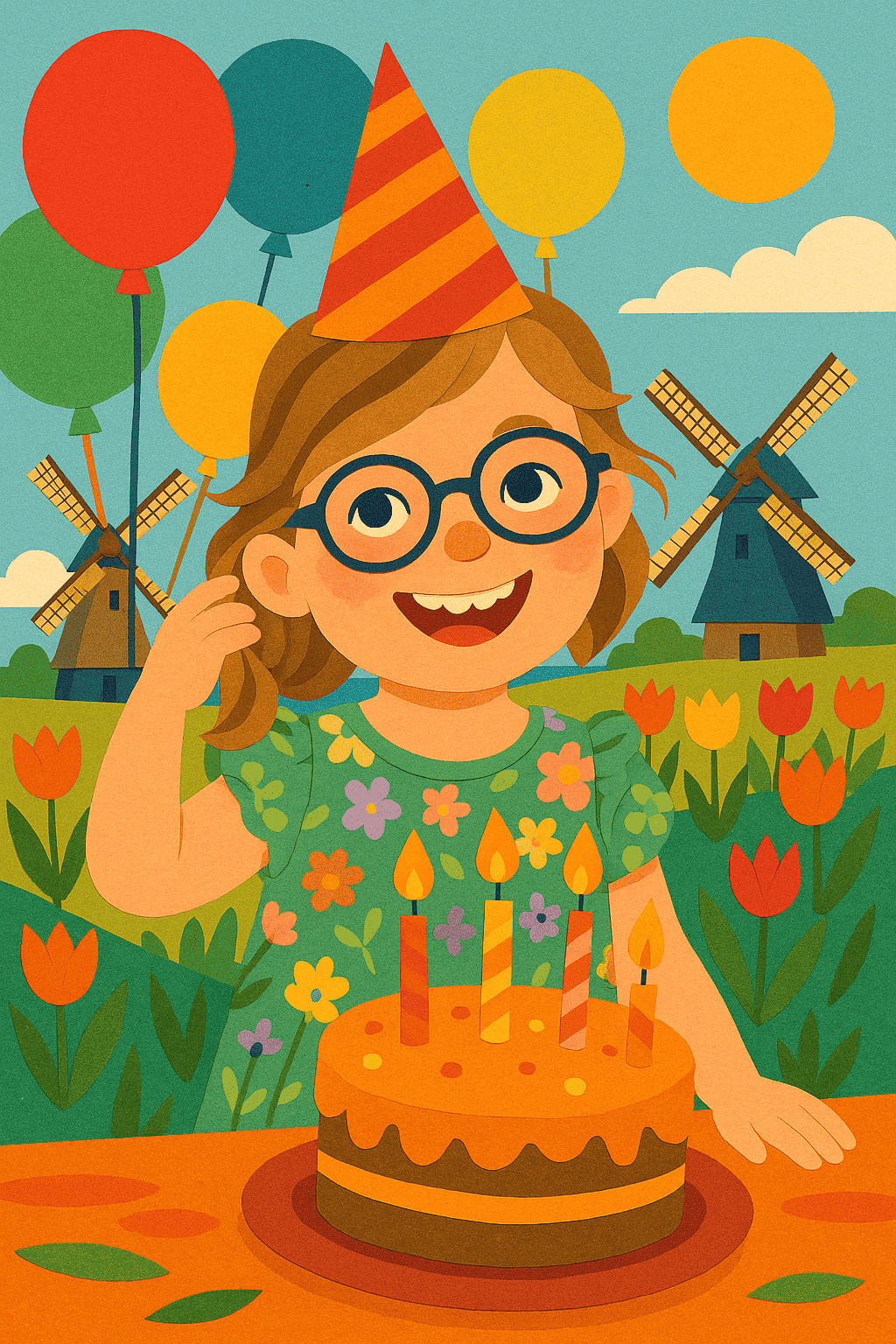 Verjaardagsvreugde in Nederland