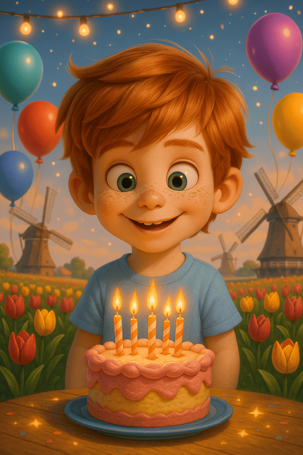 Verjaardagsmagie in Nederland