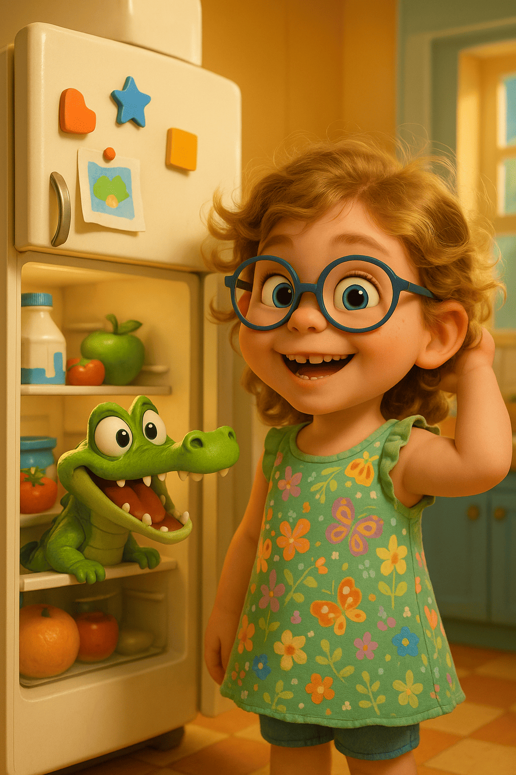 Krokodil in de Koelkast